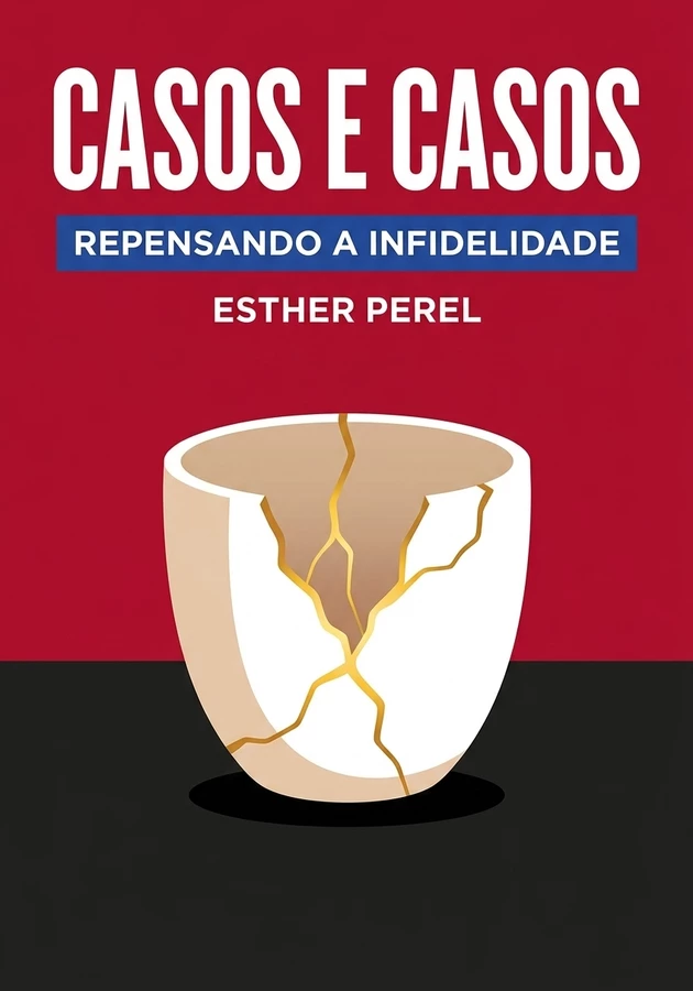 Capa do livro Casos e casos, de Esther Perel — resumo e resenha crítica no 12min
