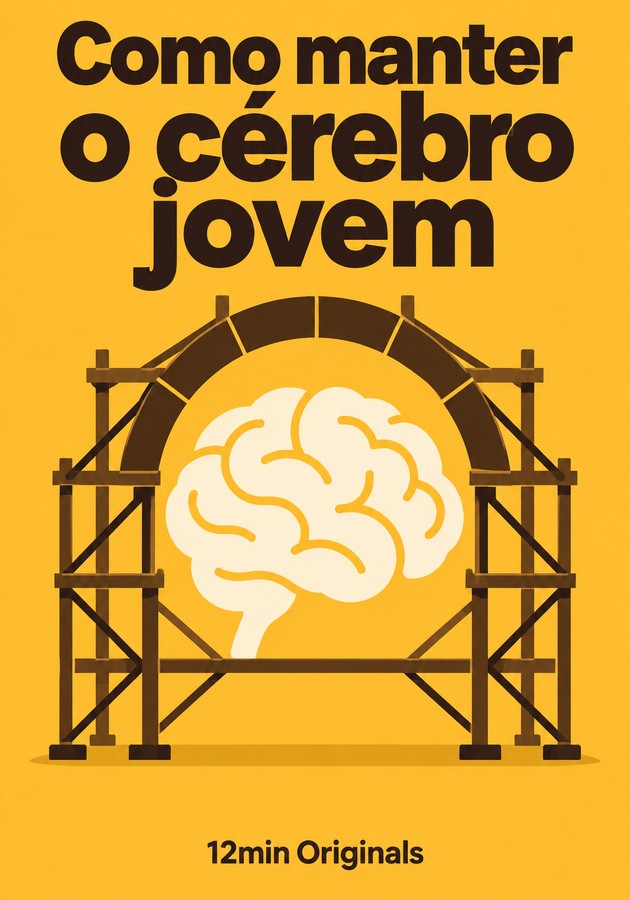 Capa do livro Como manter o cérebro jovem, de 12min Originals — resumo e resenha crítica no 12min