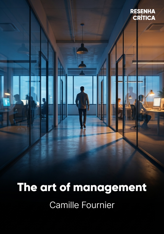 Book cover of The art of management by Camille Fournier — critical summary review on 12min