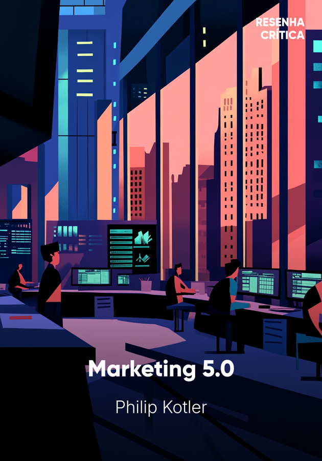 Capa do livro Marketing 5.0, de Philip Kotler — resumo e resenha crítica no 12min
