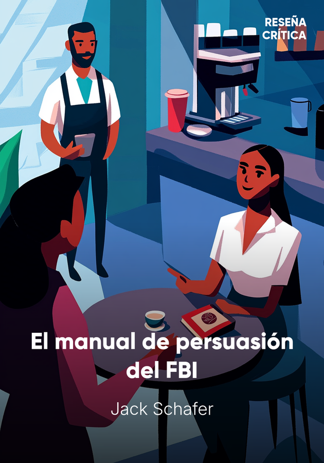 Portada del libro El manual de persuasión del FBI, de Jack Schafer — resumen crítico y reseña en 12min
