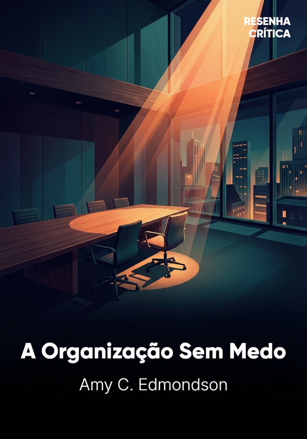 Capa do livro A Organização Sem Medo, de Amy C. Edmondson — resumo e resenha crítica no 12min