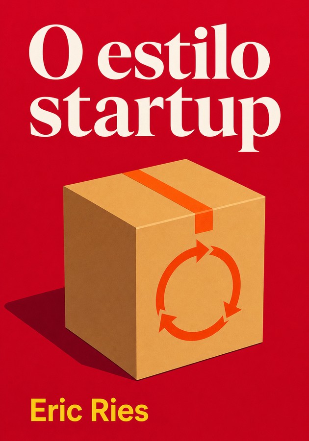 Capa do livro O estilo startup, de Eric Ries — resumo e resenha crítica no 12min