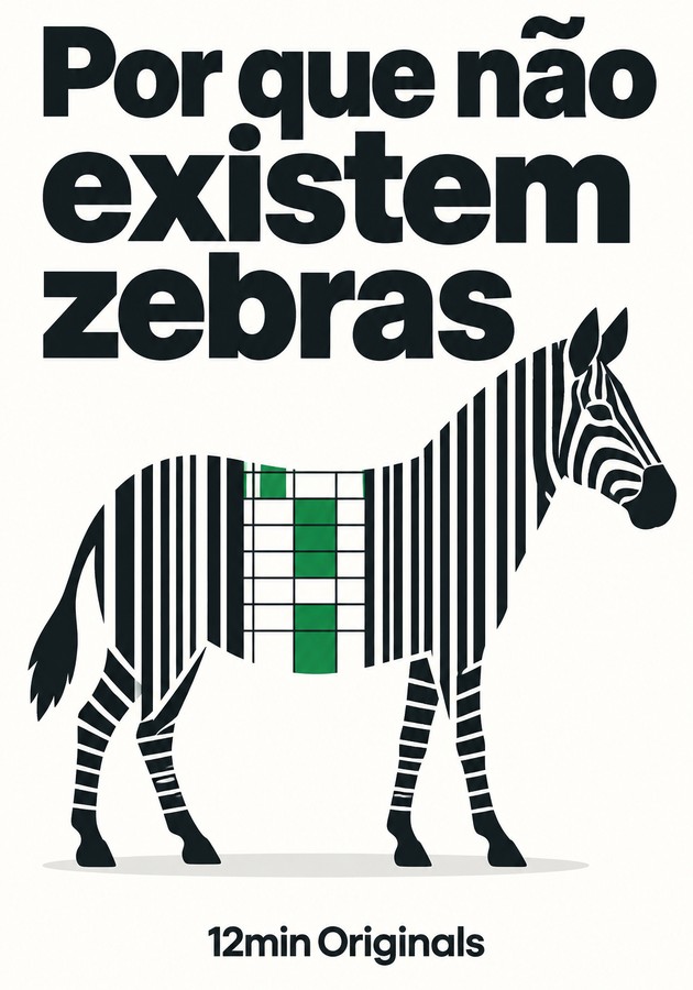 Capa do livro Por que não existem zebras, de 12min Originals — resumo e resenha crítica no 12min