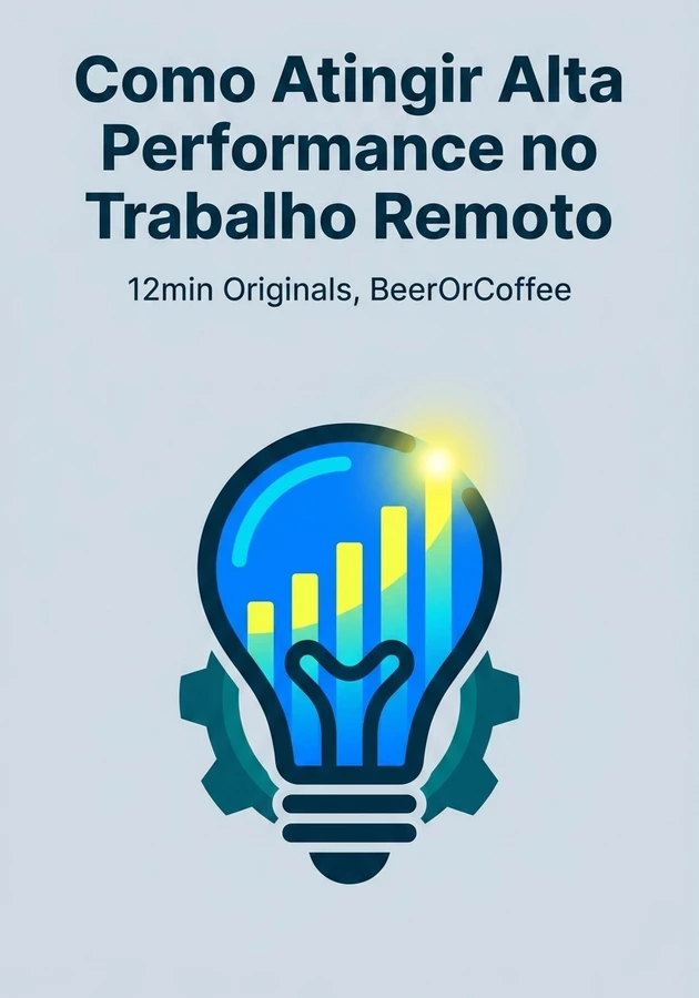 Capa do livro Como Atingir Alta Performance no Trabalho Remoto, de 12min Originals — resumo e resenha crítica no 12min