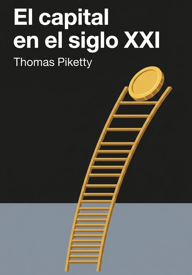 Portada del libro El capital en el siglo XXI, de Thomas Piketty — resumen crítico y reseña en 12min