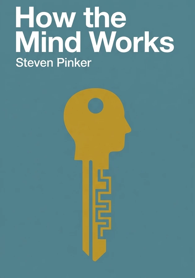 Book cover of How the Mind Works by Steven Pinker — critical summary review on 12min