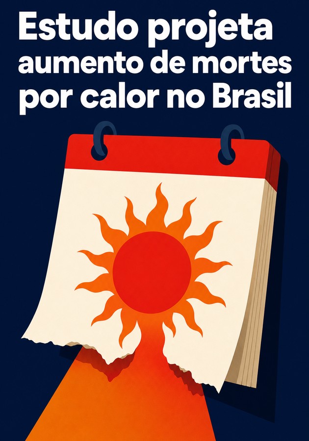 Capa do livro Estudo projeta aumento de mortes por calor no Brasil, de 12min Originals — resumo e resenha crítica no 12min