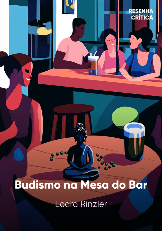 Capa do livro Budismo na Mesa do Bar, de Lodro Rinzler — resumo e resenha crítica no 12min