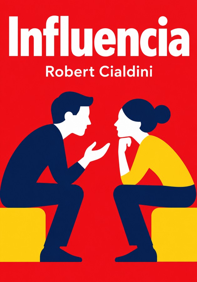 Portada del libro Influencia, de Robert Cialdini — resumen crítico y reseña en 12min