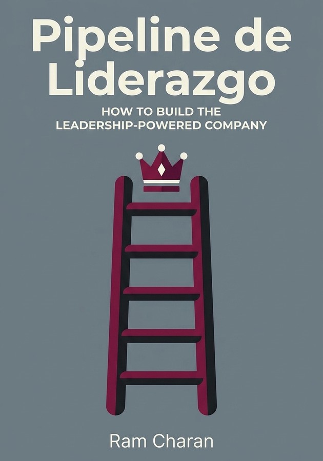 Portada del libro Pipeline de Liderazgo, de Ram Charan — resumen crítico y reseña en 12min
