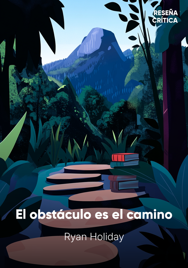 Portada del libro El obstáculo es el camino, de Ryan Holiday — resumen crítico y reseña en 12min