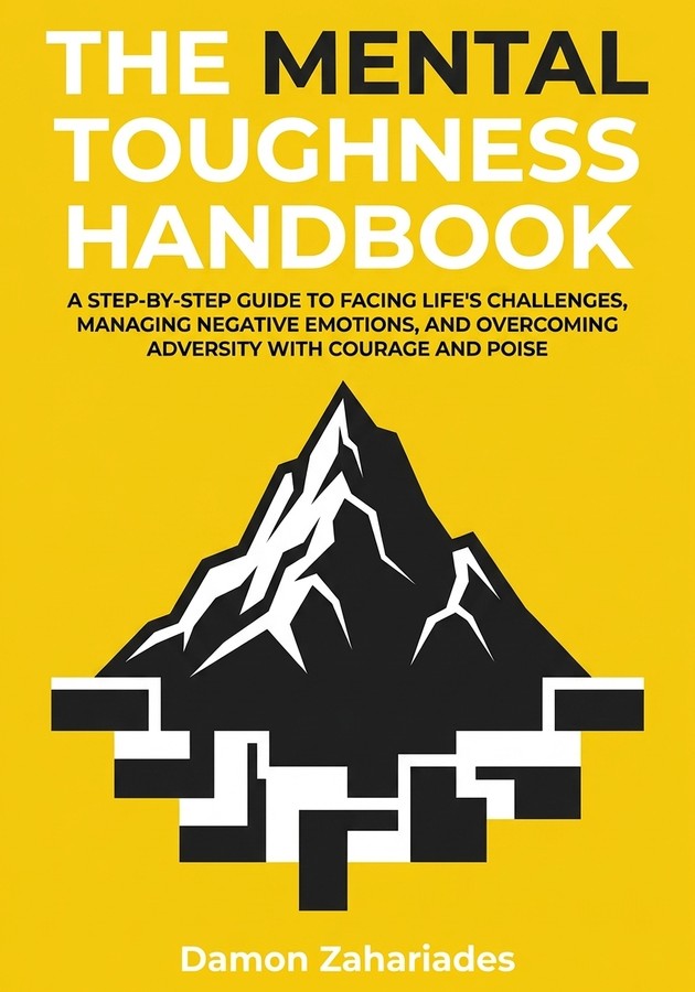 Book cover of The Mental Toughness Handbook by Damon Zahariades — critical summary review on 12min