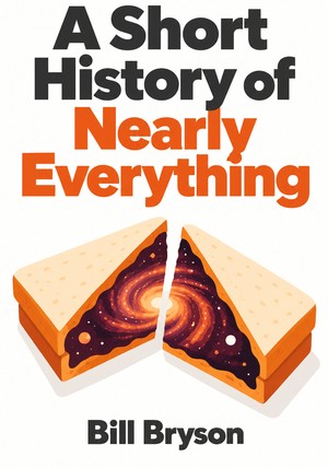 Book cover of A Short History of Nearly Everything by Bill Bryson — critical summary review on 12min