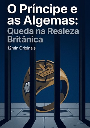 Capa do livro O Príncipe e as Algemas: Queda na Realeza Britânica, de 12min Originals — resumo e resenha crítica no 12min
