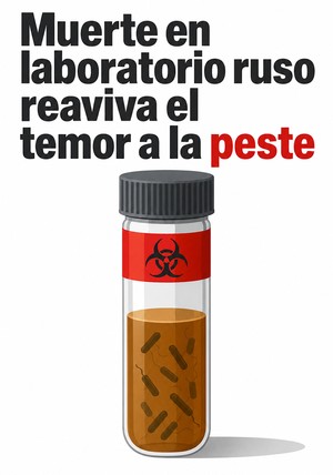 Portada del libro Muerte en laboratorio ruso reaviva el temor a la peste, de 12min Originals — resumen crítico y reseña en 12min