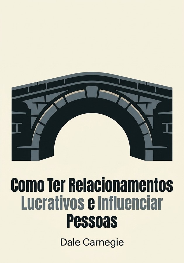 Capa do livro Como Ter Relacionamentos Lucrativos e Influenciar Pessoas, de Dale Carnegie — resumo e resenha crítica no 12min
