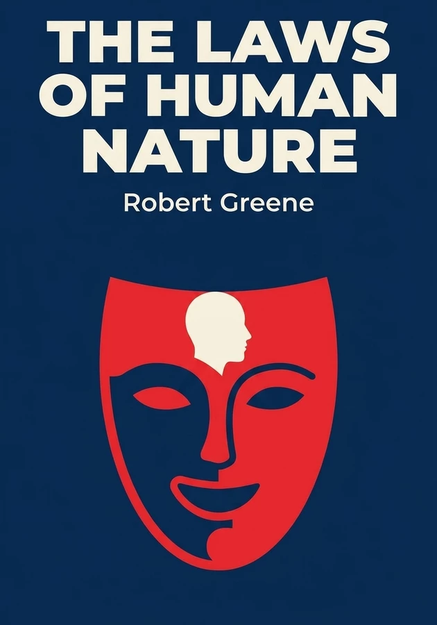 Book cover of The Laws of Human Nature  by Robert Greene — critical summary review on 12min