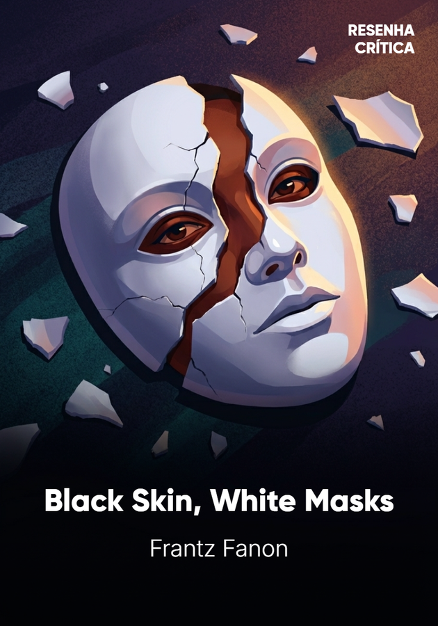 Book cover of Black Skin, White Masks by Frantz Fanon — critical summary review on 12min
