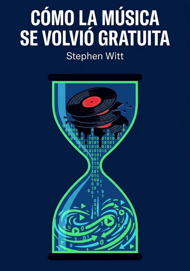 Portada del libro Cómo la música se volvió gratuita, de Stephen Witt — resumen crítico y reseña en 12min