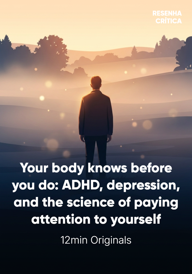 Book cover of Your body knows before you do: ADHD, depression, and the science of paying attention to yourself by 12min Originals — critical summary review on 12min