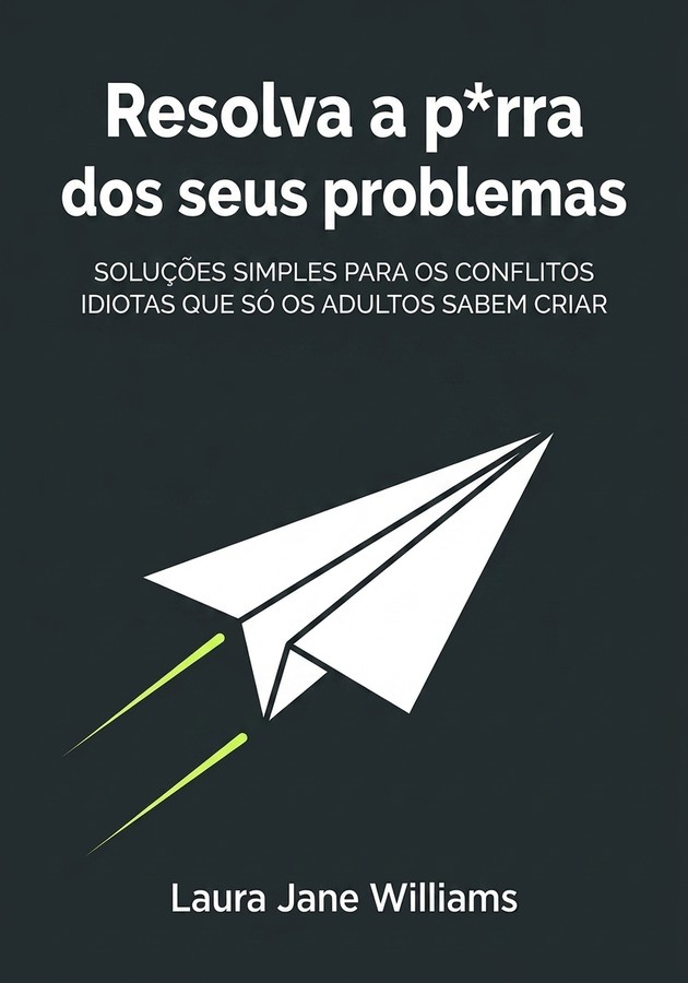 Capa do livro Resolva a p*rra dos seus problemas, de Laura Jane Williams — resumo e resenha crítica no 12min
