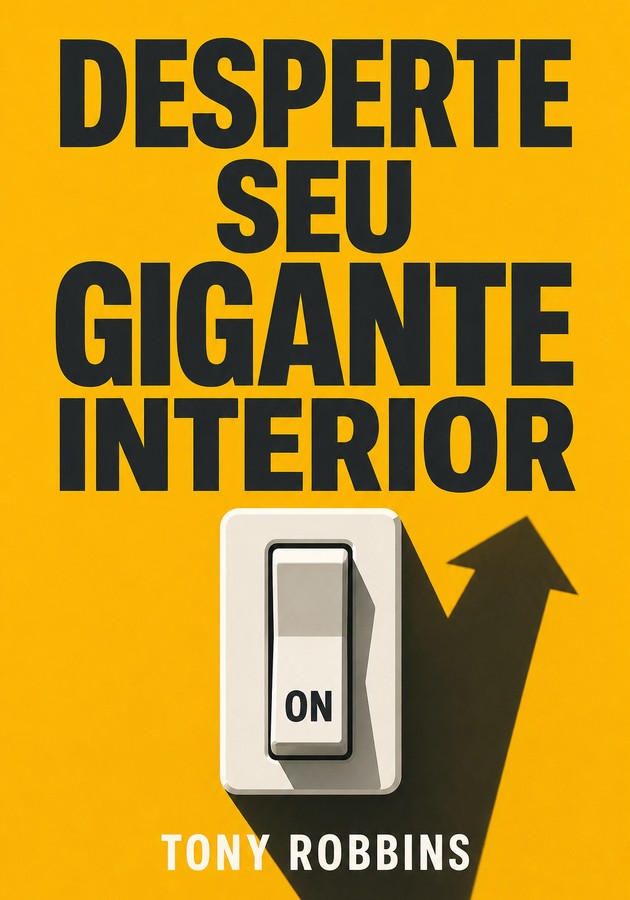 Capa do livro Desperte Seu Gigante Interior, de Tony Robbins — resumo e resenha crítica no 12min
