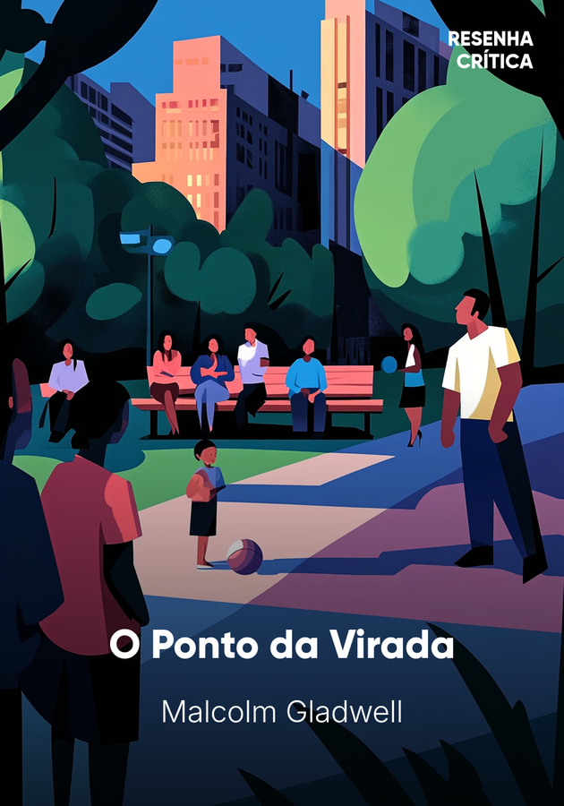 Capa do livro O Ponto da Virada, de Malcolm Gladwell — resumo e resenha crítica no 12min