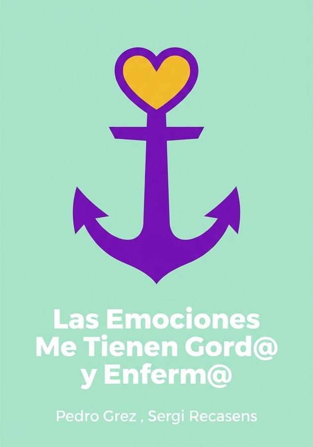 Portada del libro Las Emociones Me Tienen Gord@ y Enferm@, de Pedro Grez  & Sergi Recasens — resumen crítico y reseña en 12min