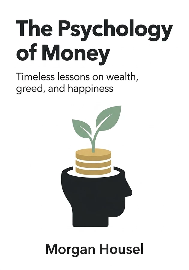 Book cover of The Psychology of Money by Morgan Housel — critical summary review on 12min