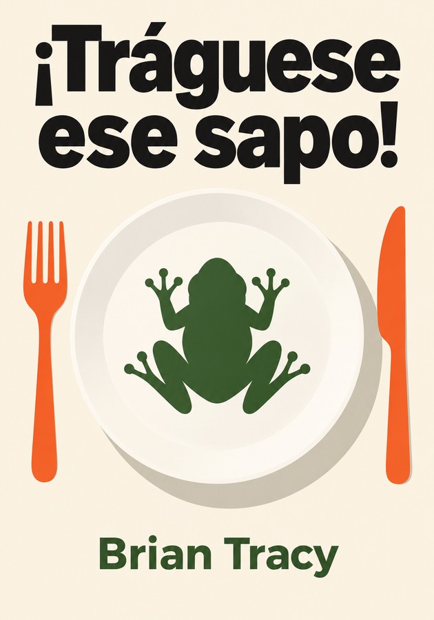 Portada del libro ¡Tráguese ese sapo!, de Brian Tracy — resumen crítico y reseña en 12min