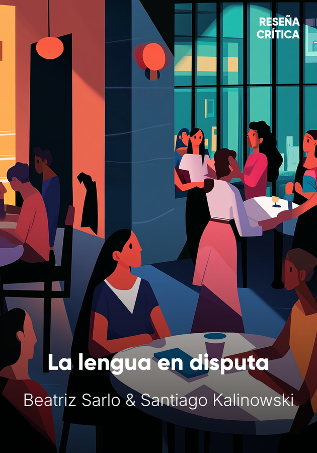 Portada del libro La lengua en disputa, de Beatriz Sarlo — resumen crítico y reseña en 12min