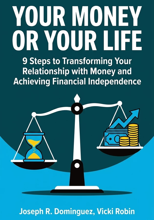 Book cover of Your Money or Your Life by Vicki Robin — critical summary review on 12min