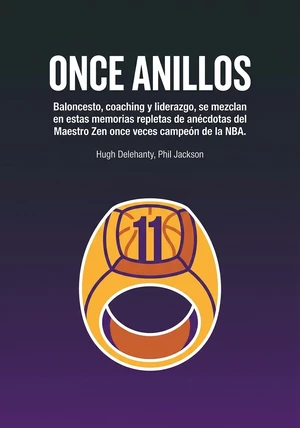 Portada del libro Once Anillos, de Hugh Delehanty & Phil Jackson — resumen crítico y reseña en 12min