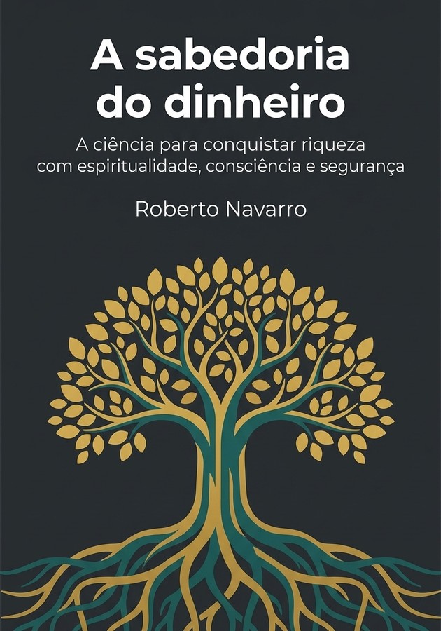 Capa do livro A sabedoria do dinheiro, de Roberto Navarro — resumo e resenha crítica no 12min