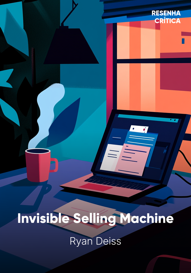 Capa do livro Invisible Selling Machine, de Ryan Deiss — resumo e resenha crítica no 12min