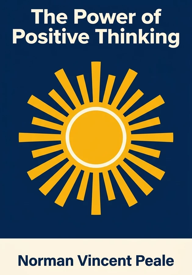 Book cover of The Power of Positive Thinking by Norman Vincent Peale — critical summary review on 12min
