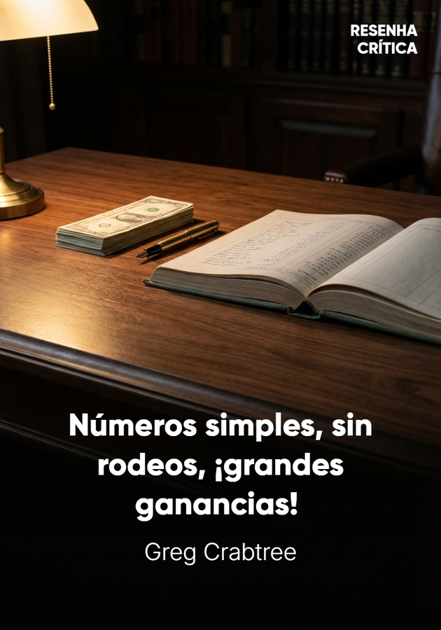 Portada del libro Números simples, sin rodeos, ¡grandes ganancias! , de Greg Crabtree & Beverly Blair Harzog — resumen crítico y reseña en 12min