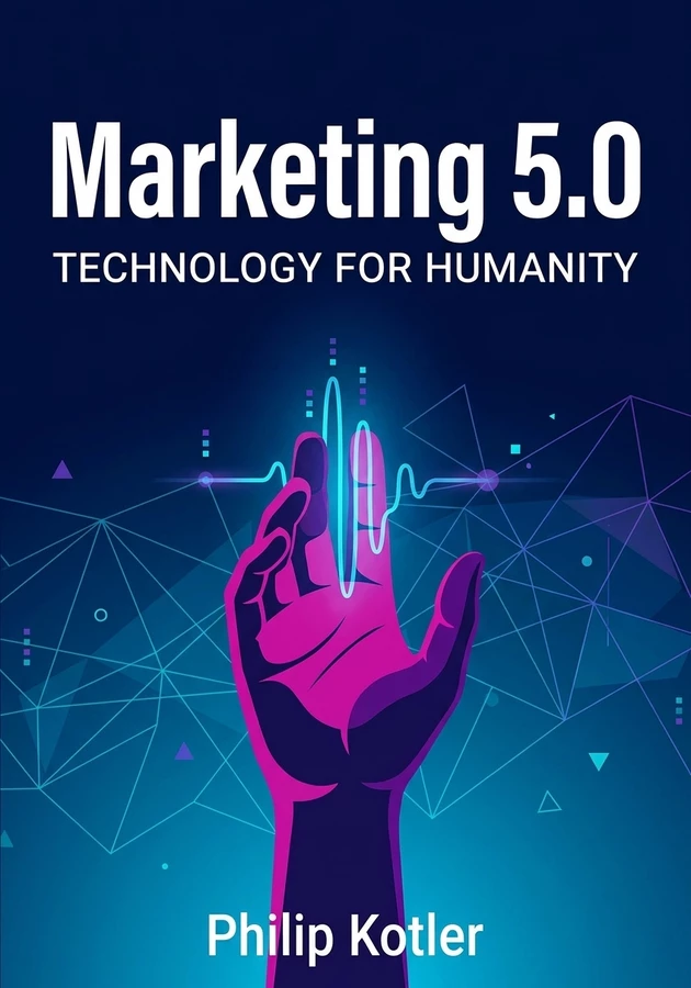 Capa do livro Marketing 5.0, de Philip Kotler — resumo e resenha crítica no 12min
