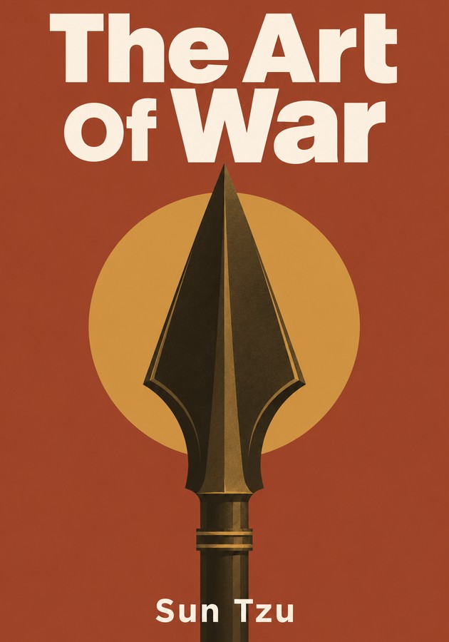 Book cover of The Art Of War by Sun Tzu — critical summary review on 12min