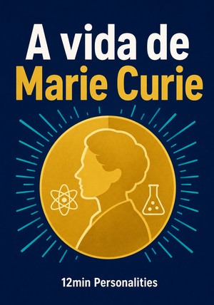 Capa do livro A vida de Marie Curie, de 12min Personalities — resumo e resenha crítica no 12min