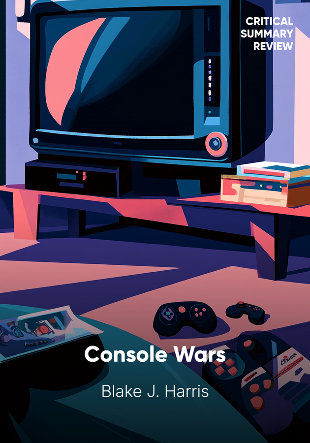 Book cover of Console Wars by Blake J. Harris — critical summary review on 12min