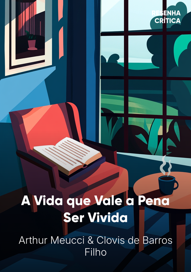 Capa do livro A Vida que Vale a Pena Ser Vivida, de Clovis de Barros Filho — resumo e resenha crítica no 12min