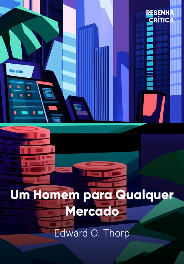 Capa do livro Um Homem para Qualquer Mercado, de Edward O. Thorp — resumo e resenha crítica no 12min