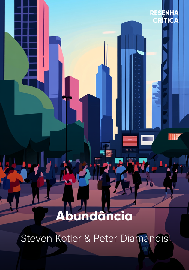Capa do livro Abundância, de Peter Diamandis — resumo e resenha crítica no 12min