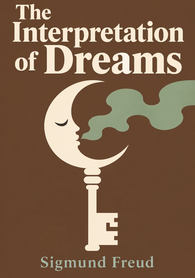 Book cover of The Interpretation of Dreams by Sigmund Freud — critical summary review on 12min