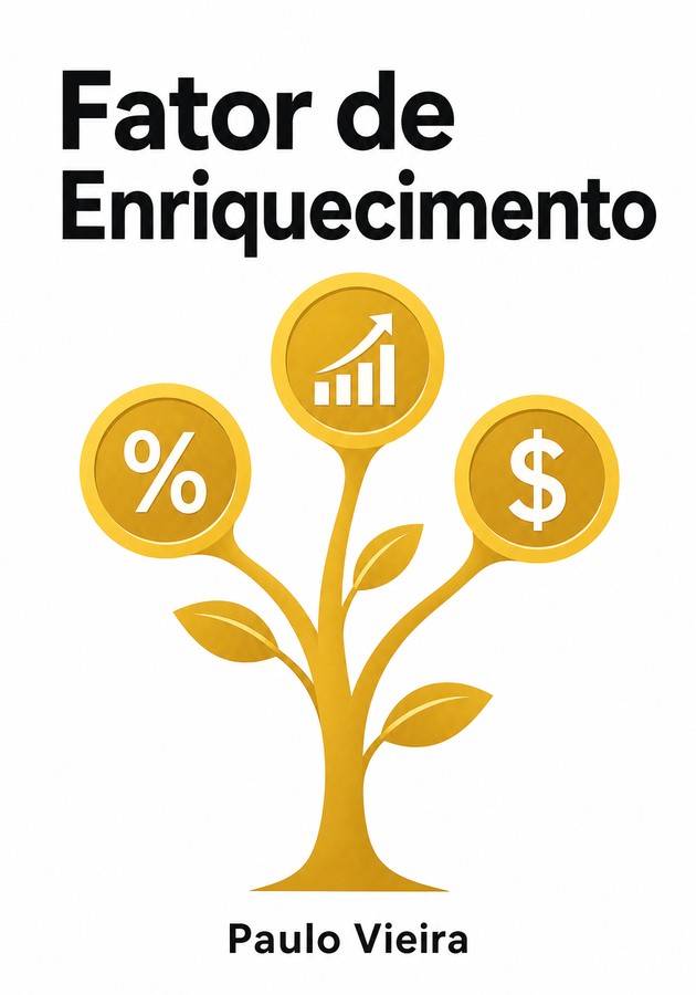 Capa do livro Fator de Enriquecimento, de Paulo Vieira — resumo e resenha crítica no 12min