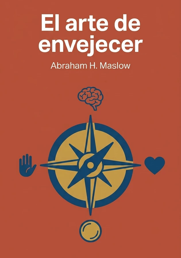 Portada del libro El arte de envejecer, de Abraham H. Maslow — resumen crítico y reseña en 12min