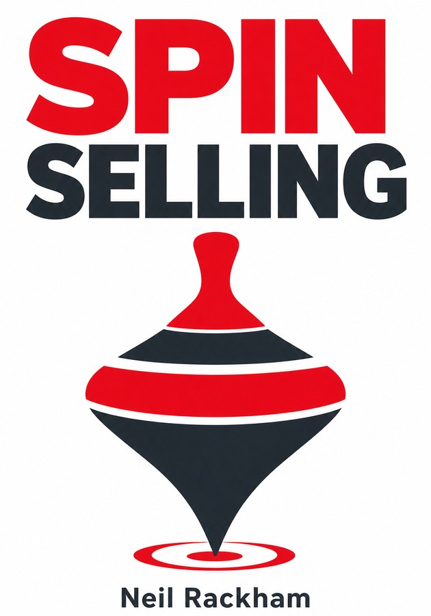Capa do livro SPIN SELLING, de Neil Rackham — resumo e resenha crítica no 12min