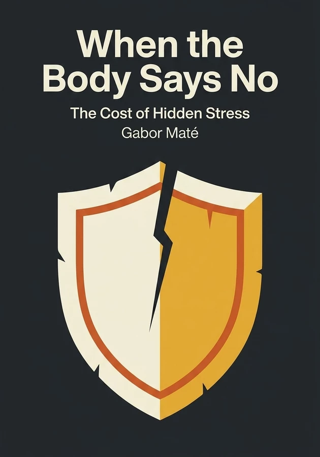 Book cover of When the Body Says No by Gabor Maté — critical summary review on 12min